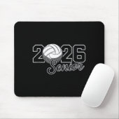 Abiturientin 2026 Volleyball-Mutter High-School-Ab Mousepad (Mit Mouse)