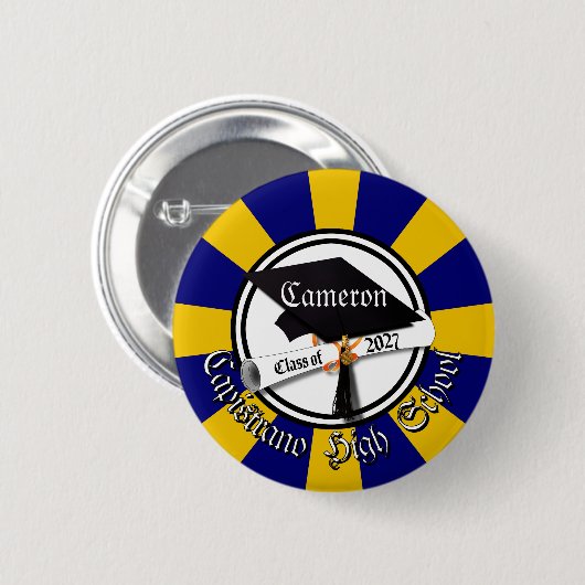 Abiturjahrgang 2027 Abschlussfeier Button (Vorne & Hinten)
