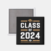 Abiturklasse 2024 College High School Magnet (Vorderseite/Rückseite)
