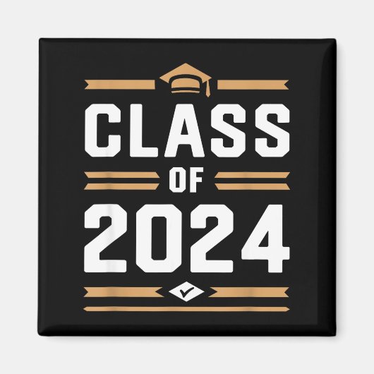 Abiturklasse 2024 College High School Magnet (Vorne)