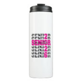 Abiturklasse 2026 Senioren-Monogramm Thermosbecher (Vorderseite)