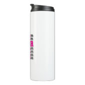Abiturklasse 2026 Senioren-Monogramm Thermosbecher (Nach rechts gedreht)