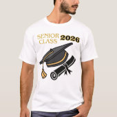 Abiturklasse 2026 T-Shirt (Vorderseite)