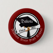 Abiturklasse 2027 Abschlussfeier Button (Vorderseite)