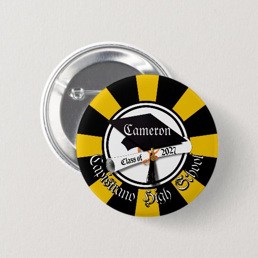 Abiturklasse 2027 Abschlussfeier Button (Vorne & Hinten)