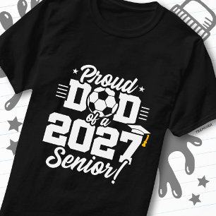 Abiturklasse 2027 Abschlussklasse Fußball Stolz Va T-Shirt