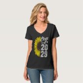 Abiturklasse 2029 Sunflo T-Shirt (Vorderseite Vollansicht)