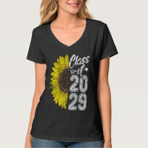 Abiturklasse 2029 Sunflo T-Shirt
