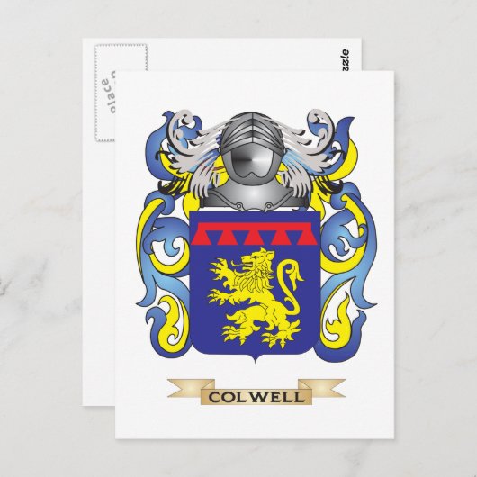 Abklatschdecke Postkarte (Vorne/Hinten)