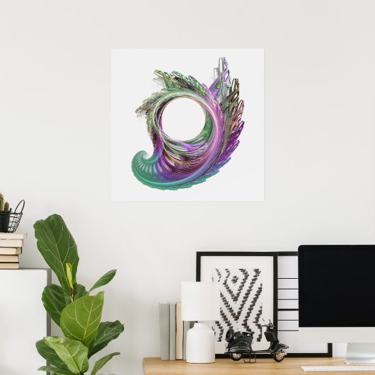 Abklingstdruck Poster (Heimbüro)