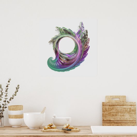 Abklingstdruck Poster (Küche)