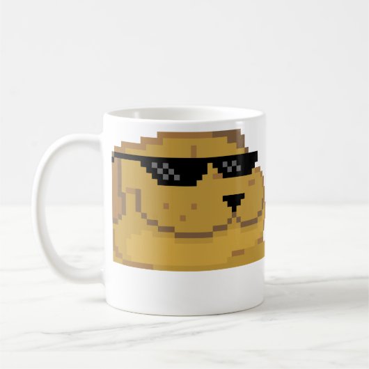 Abkommen mit ihm Smugdog Kaffeetasse (Links)