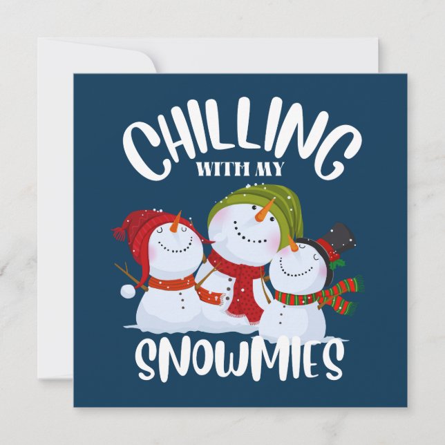 Abkühlen mit meinen Schneemassen (Vorderseite)