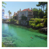 Abkühlung außerhalb des Kaskos Portugal Fliese (Vorderseite)