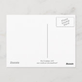 Abkühlung der Postkarte (Rückseite)