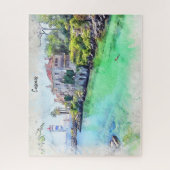 Abkühlung in Cascais, Portugal Puzzle (Vertikal)