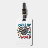 Abkühlung in meiner Welt Gepäckanhänger (Vorderseite vertikal)