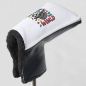 Abkühlung in meiner Welt Golf Headcover (3/4 Vorderseite)