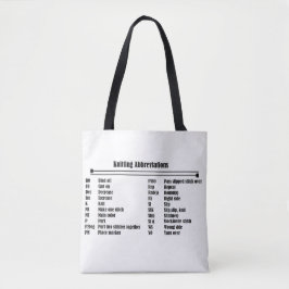 Abkürzungen Prime Tote Bag Tasche