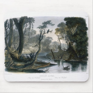 Abkürzungs-Fluss, Niederlassung des Wabash, Mousepad