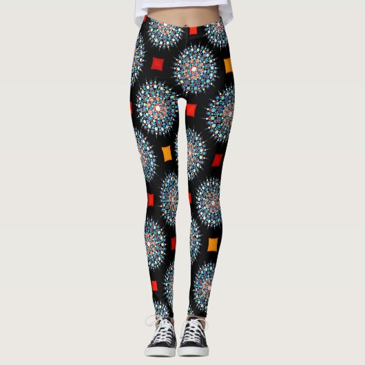 ABL - 0257 - Mandala - Leggings (Vorderseite)