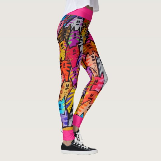 ABL - 0295 - Katzen - Leggings (Rechts)