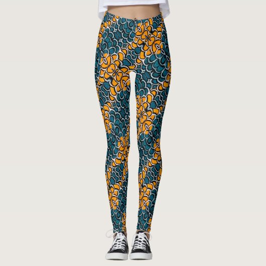 ABL - 0296 - Scales kombinieren - Leggings (Vorderseite)