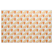 ABl. Orangensaft Frucht Küche Frühstück Brunch Stoff (Fat Quarter (45,7 x 55,9 cm))