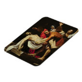 Ablagerung, 1602-4 (Öl auf Leinwand) Magnet (Linke Seite)