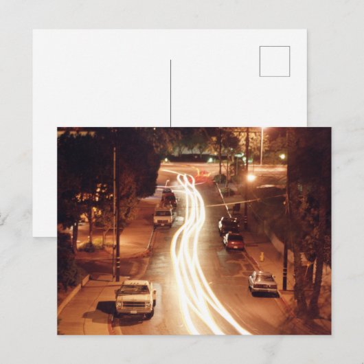 Ablauf der Postkarte (Vorne/Hinten)