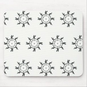 Ablauf der Zeit Mousepad