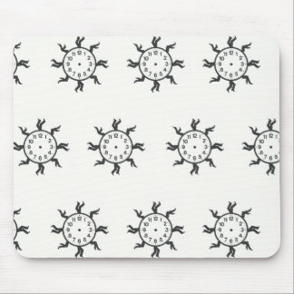 Ablauf der Zeit Mousepad
