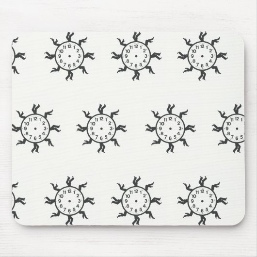 Ablauf der Zeit Mousepad (Vorne)