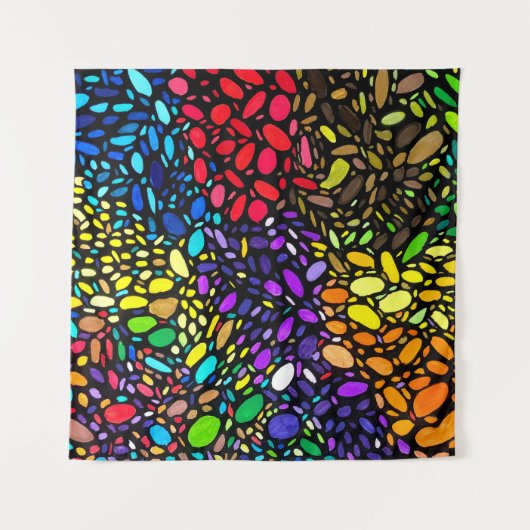 Ablaufband Wandteppich (Vorderseite (Horizontal))