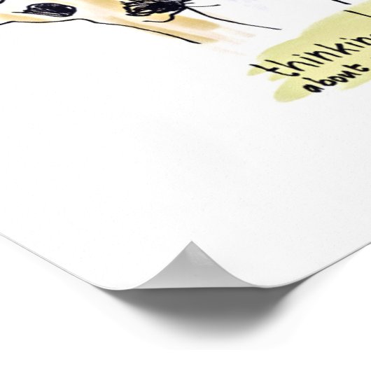 Ablaufdiagramm für freie Sprache Poster (Ecke)