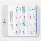 Ablaufkalender für 2020 mousepad (Vorne)