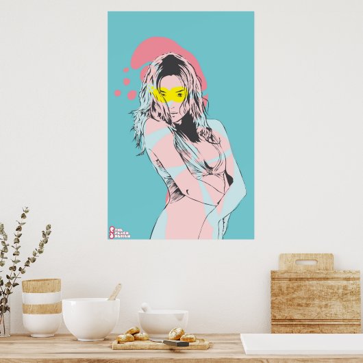 Ablaufplakat Poster (Küche)