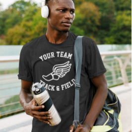 Ablaufverfolgung und Feldbenutzerdefinierter Teamn T-Shirt