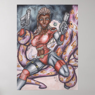 Able Abe Studios Space Adventures' #4 Poster