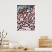 Able Abe Studios Space Adventures' #4 Poster (Küche)