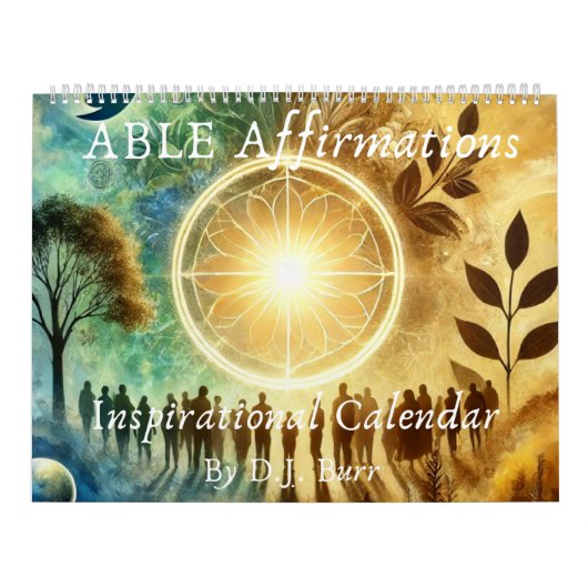 ABLE Affirmations Inspirational Calendar Kalender (Titelbild)