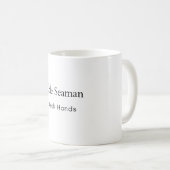 Able Seaman Deck Hands Kaffeetasse (VorderseiteRechts)