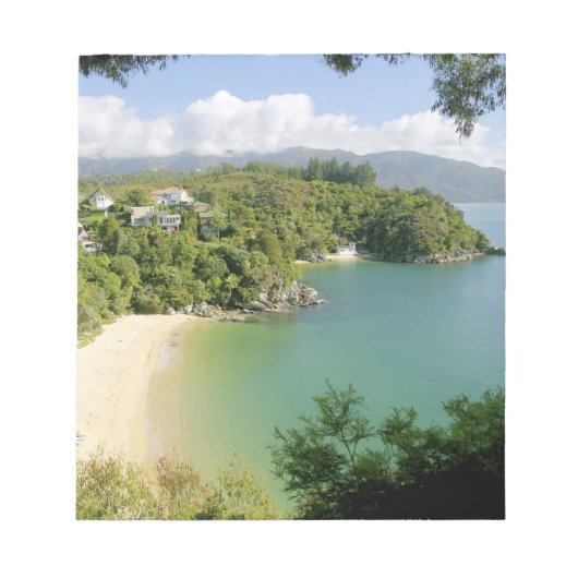 Able Tasman NP, Nelson, Neuseeland Die vielen Notizblock (Vorderseite)