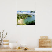 Able Tasman NP, Nelson, Neuseeland Die vielen Poster (Küche)