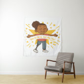 'Able to Shine, just like You' Tapestory Wandteppich (Beispiel)