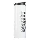 Ablehnung der Ermutigung zur Ablehnung von Worttex Thermosbecher (Nach links gedreht)