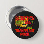 Ablehnung ist mir egal, dass ich eine Transplantat Button (Vorne & Hinten)