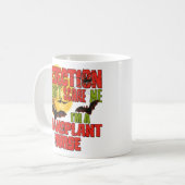 Ablehnung ist mir egal, dass ich eine Transplantat Kaffeetasse (Vorderseite Links)