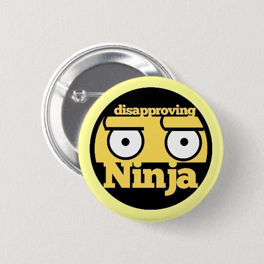 Ablehnung Ninja Button (Vorne & Hinten)
