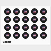 Ablehnung von Königen seit 1776 Sticker (Blatt)
